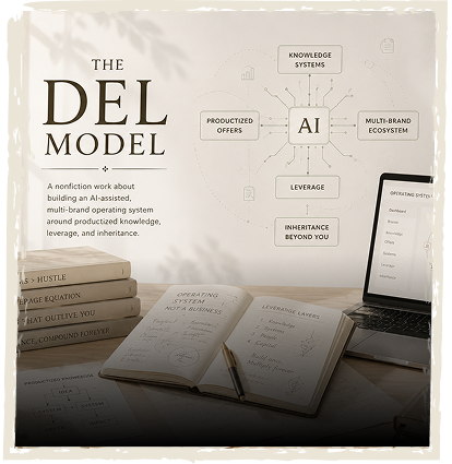 The DEL Model — a nonfiction business book